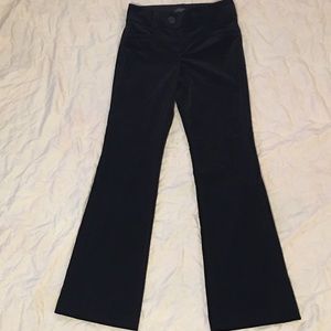 Banana Republic Velvet Wide Leg Trouser Pant